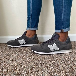 Gray New Balance 500 Classic Sneaker